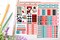 Alice In Wonderland Planner Sticker Kit (for 7x9 vertical planners)